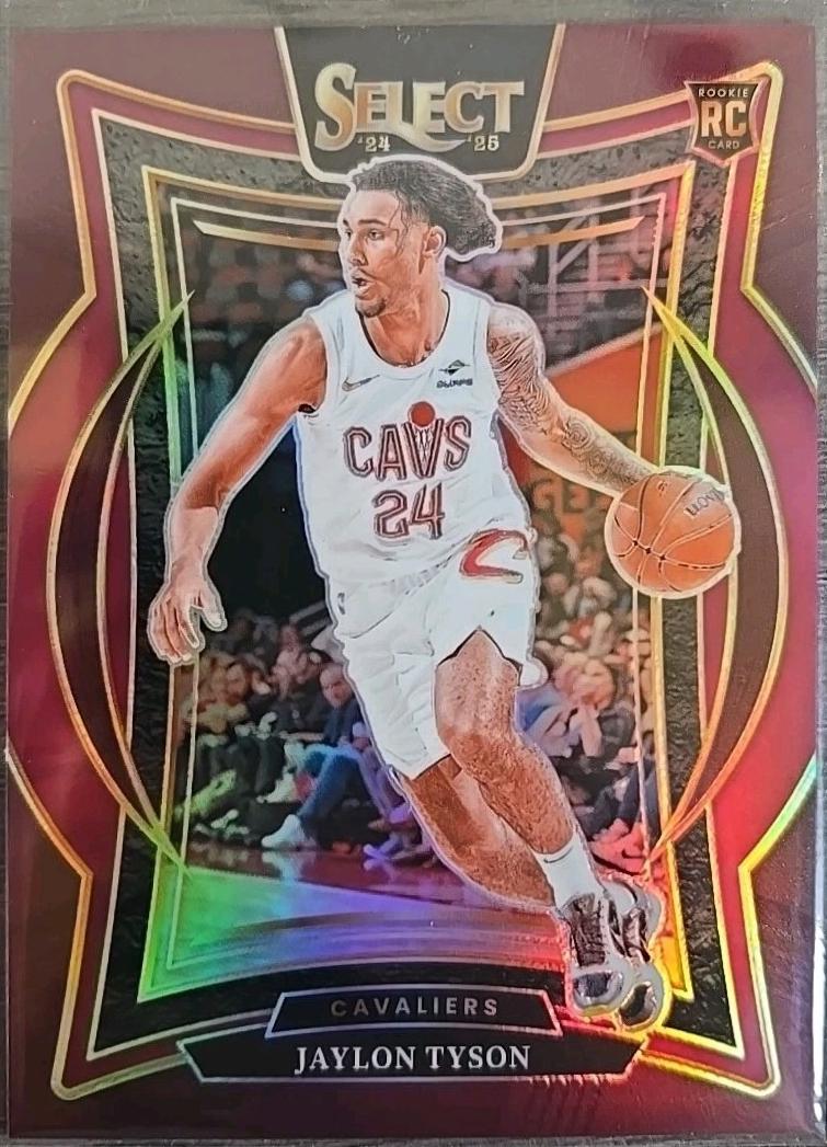 Jaylon Tyson [Maroon Prizm] #77