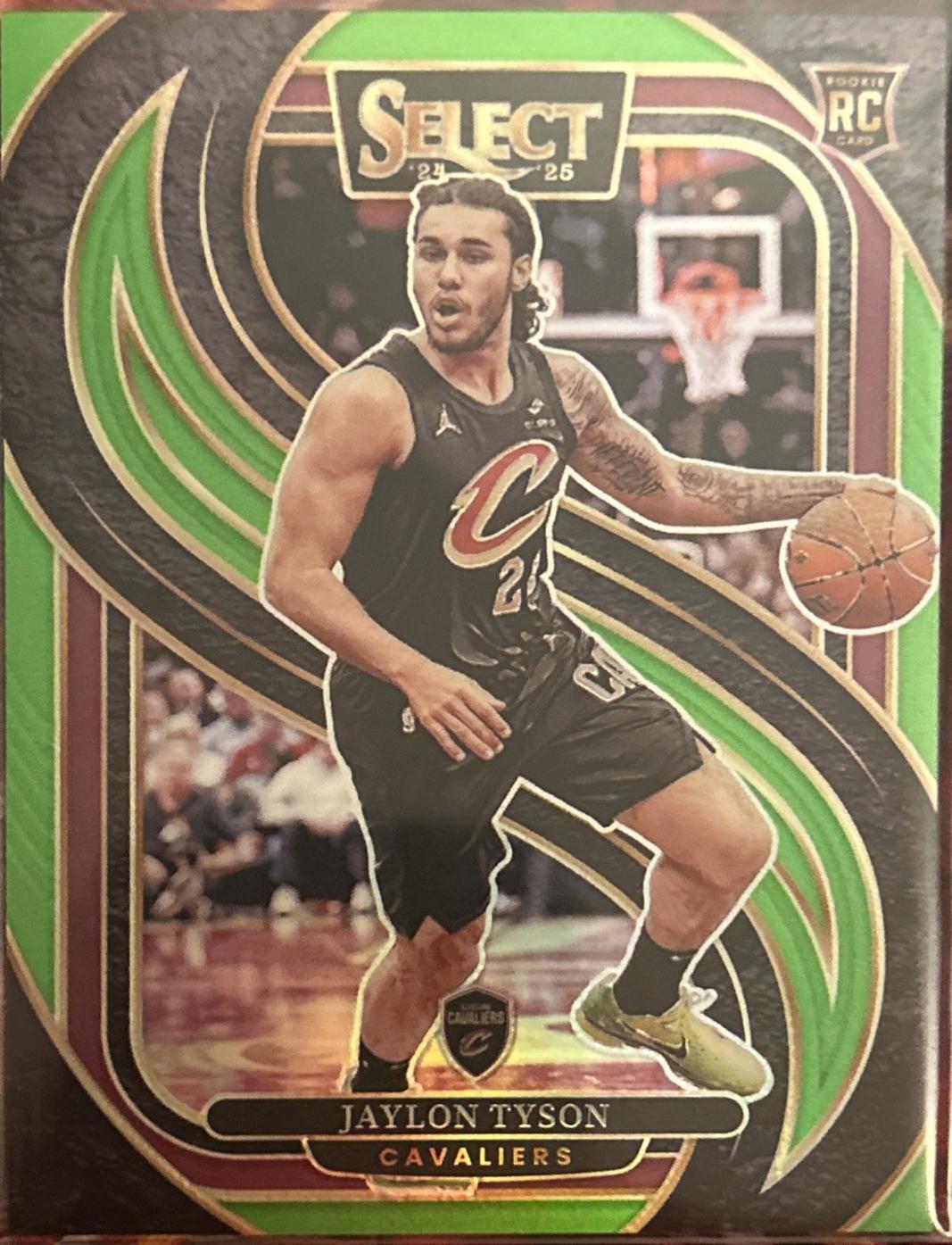 Jaylon Tyson [Neon Green Prizm] #182