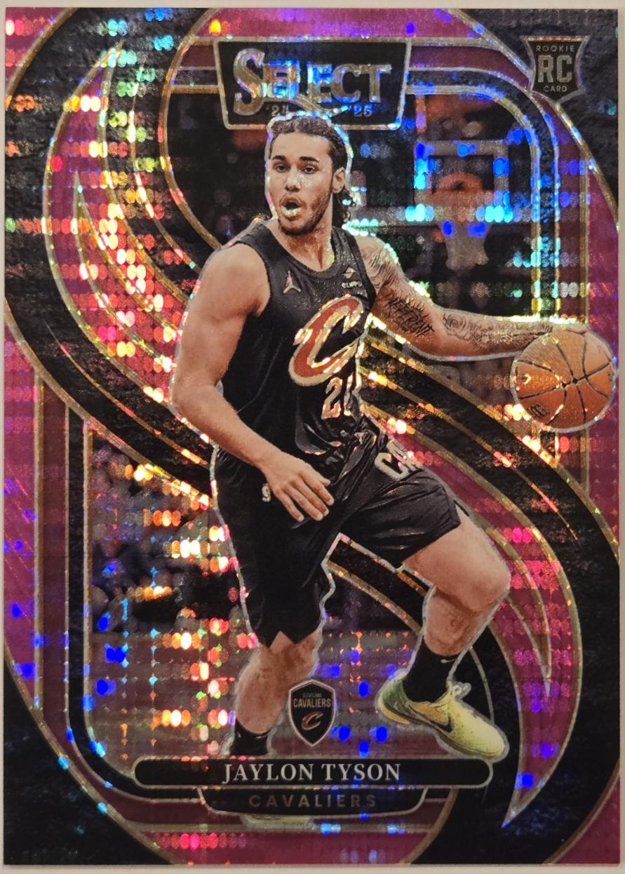Jaylon Tyson [Neon Purple Pulsar Prizm] #182