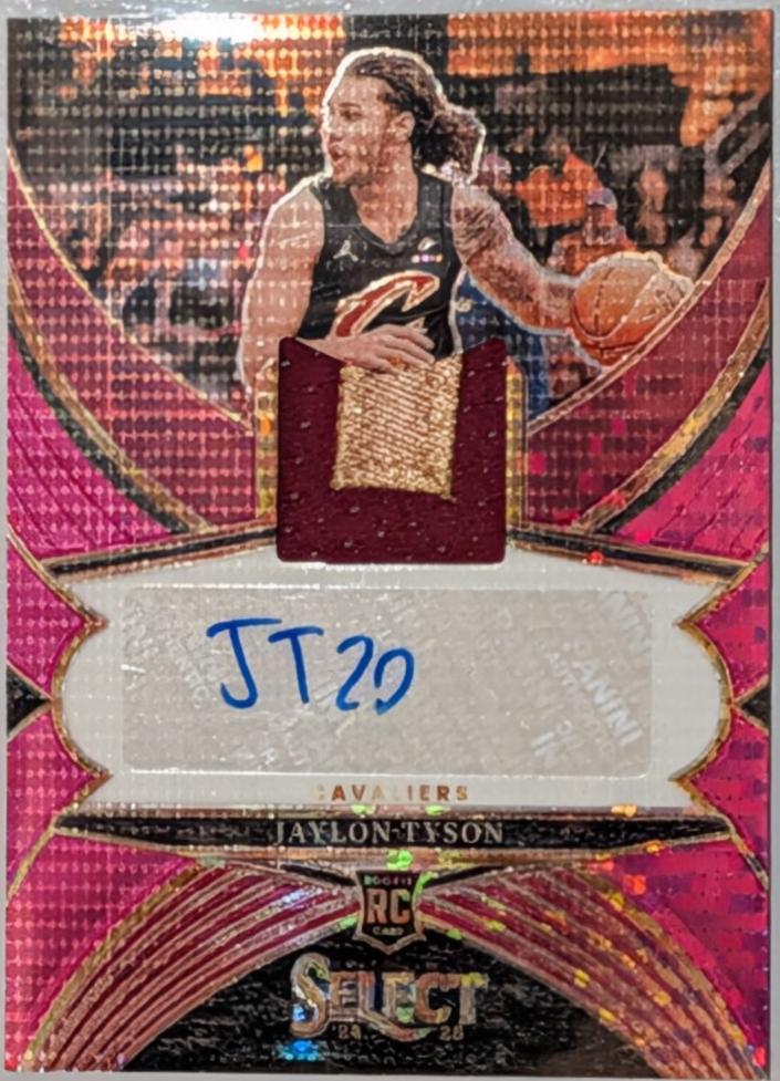 Jaylon Tyson [Neon Purple Pulsar Prizm] #282