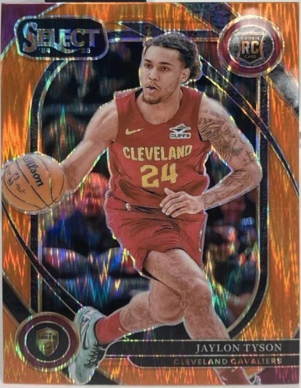 Jaylon Tyson [Orange Flash Prizm] #282