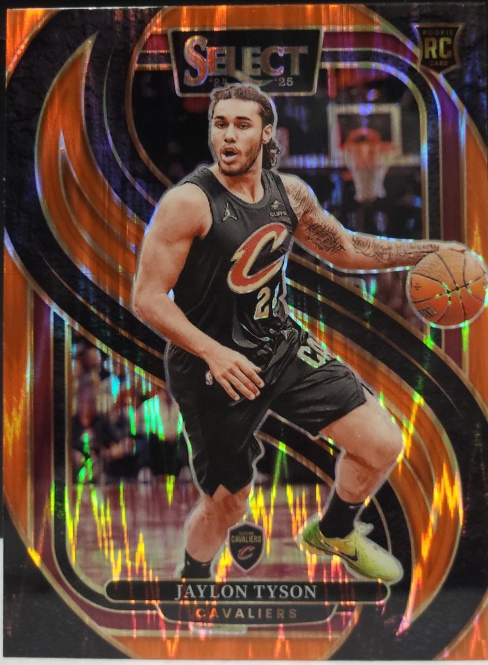 Jaylon Tyson [Orange Prizm] #182