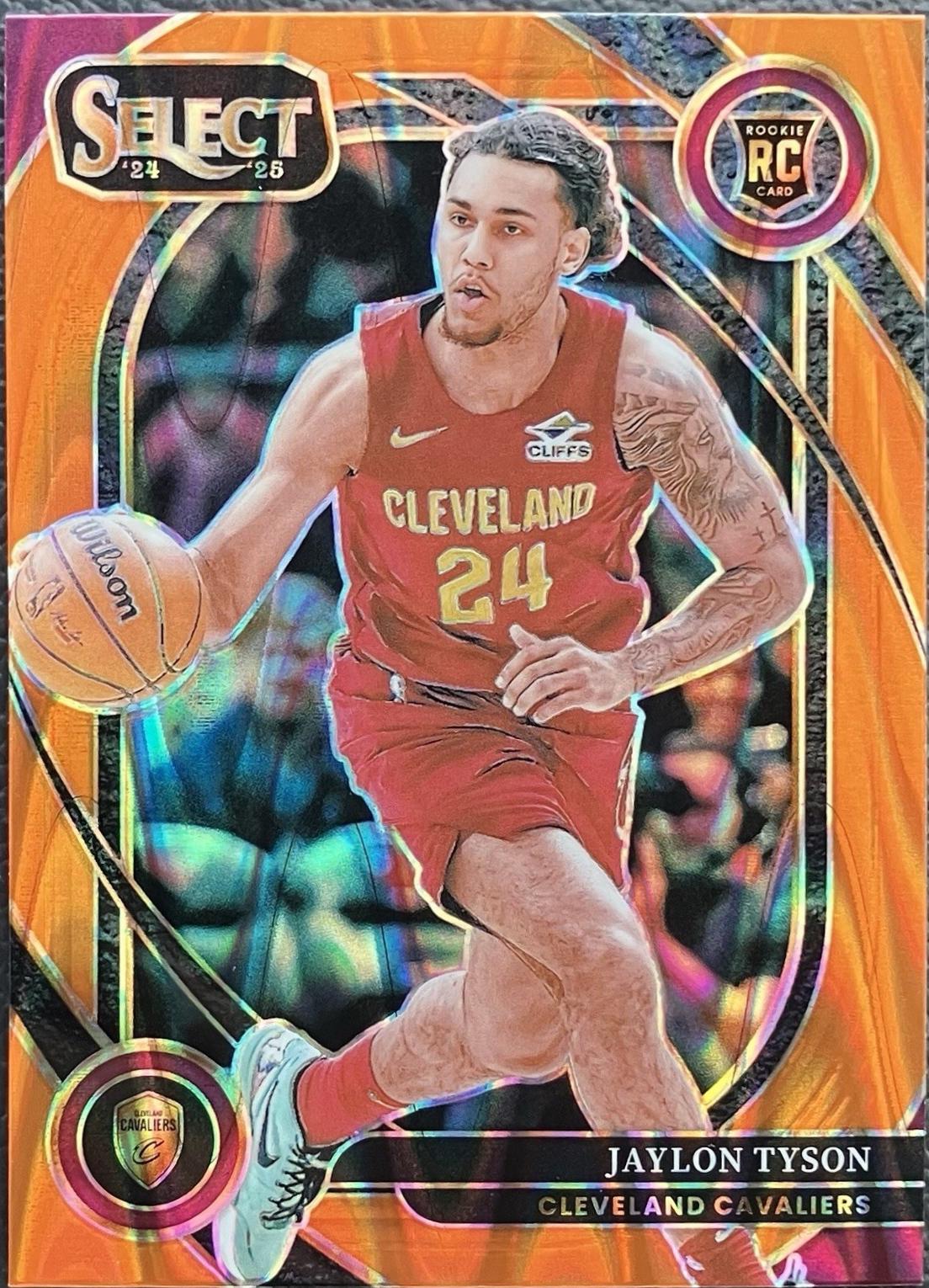 Jaylon Tyson [Orange Tectonic Prizm] #282