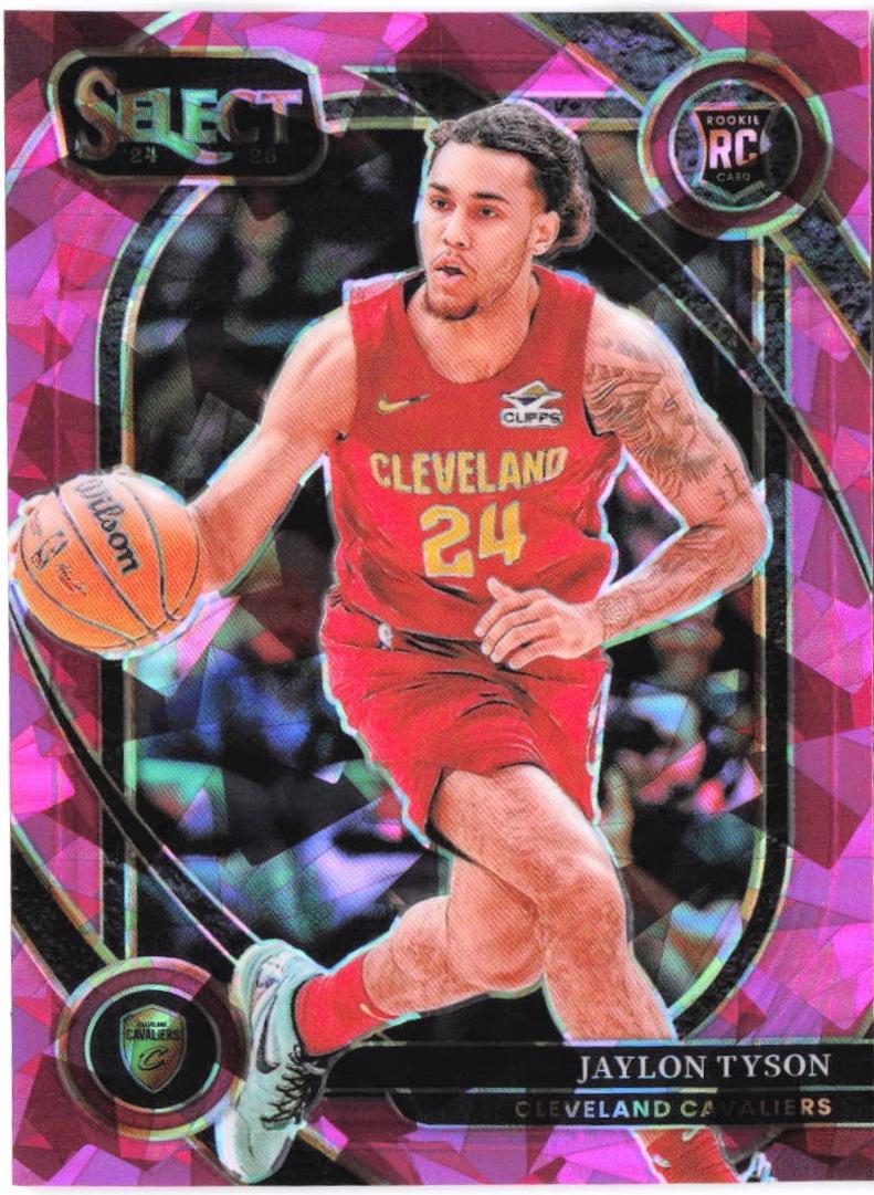 Jaylon Tyson [Pink Cracked Ice Prizm] #282