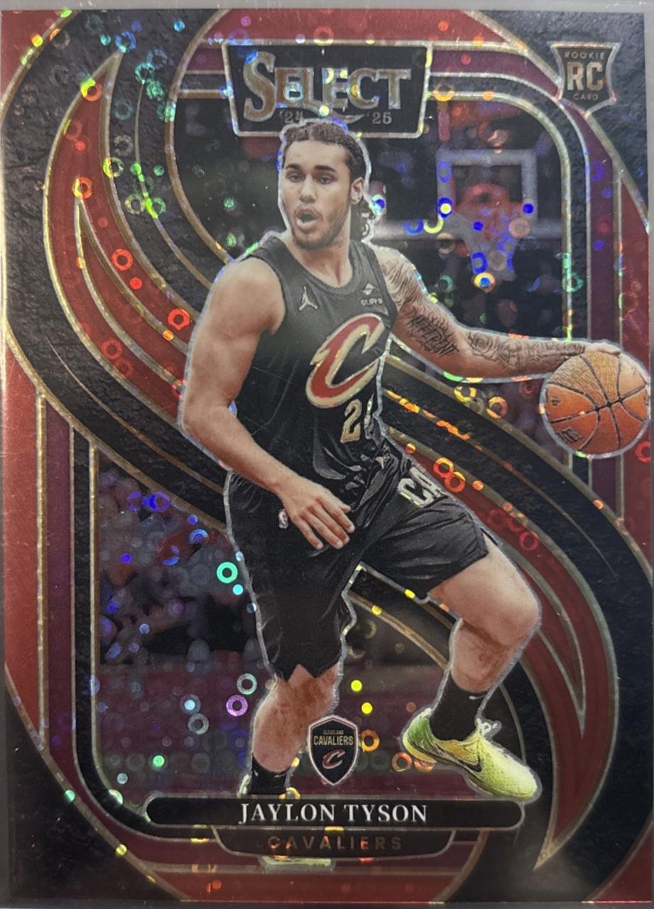 Jaylon Tyson [Red Disco Prizm] #182