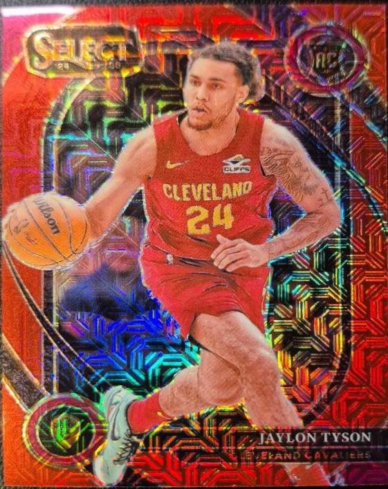 Jaylon Tyson [Red Mojo Prizm] #282