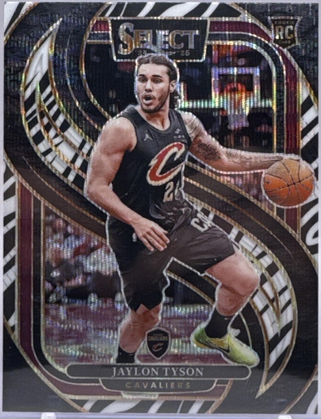 Jaylon Tyson [Zebra Prizm] #182