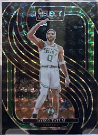 Jayson Tatum [Black Finite Prizm] #110