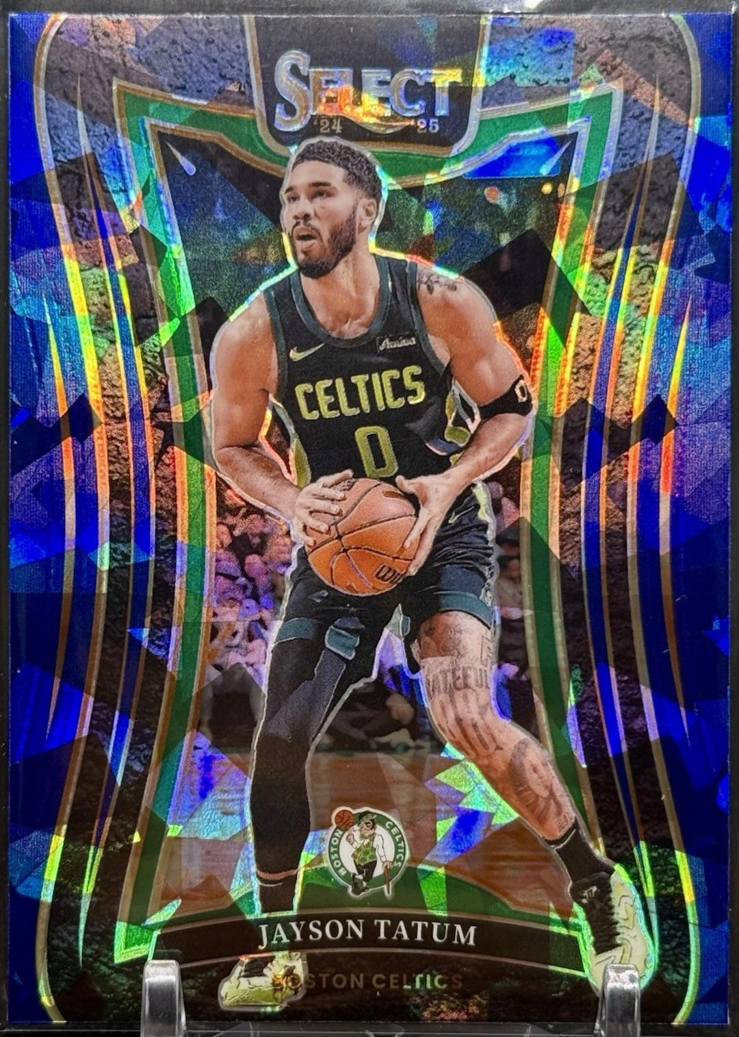 Jayson Tatum [Blue Cracked Ice Prizm] #307