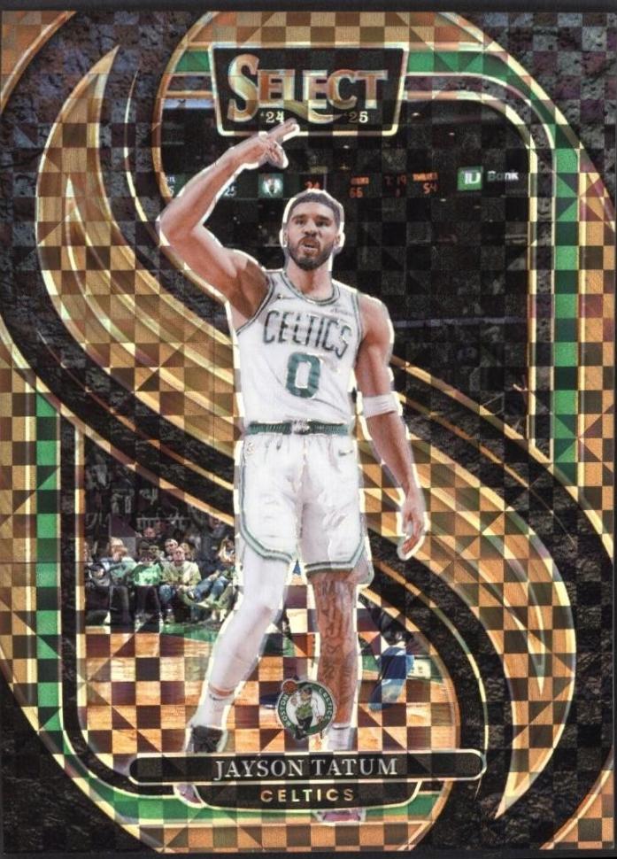 Jayson Tatum [Bronze Checker Prizm] #110