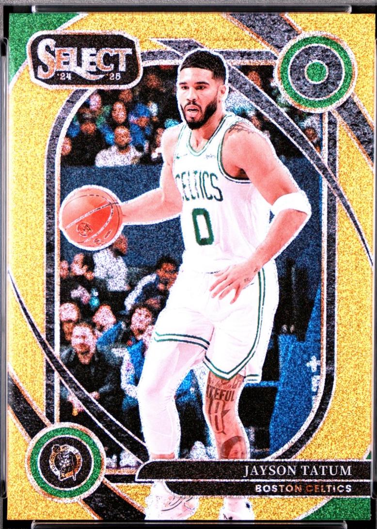Jayson Tatum [Gold Glitter Prizm] #246