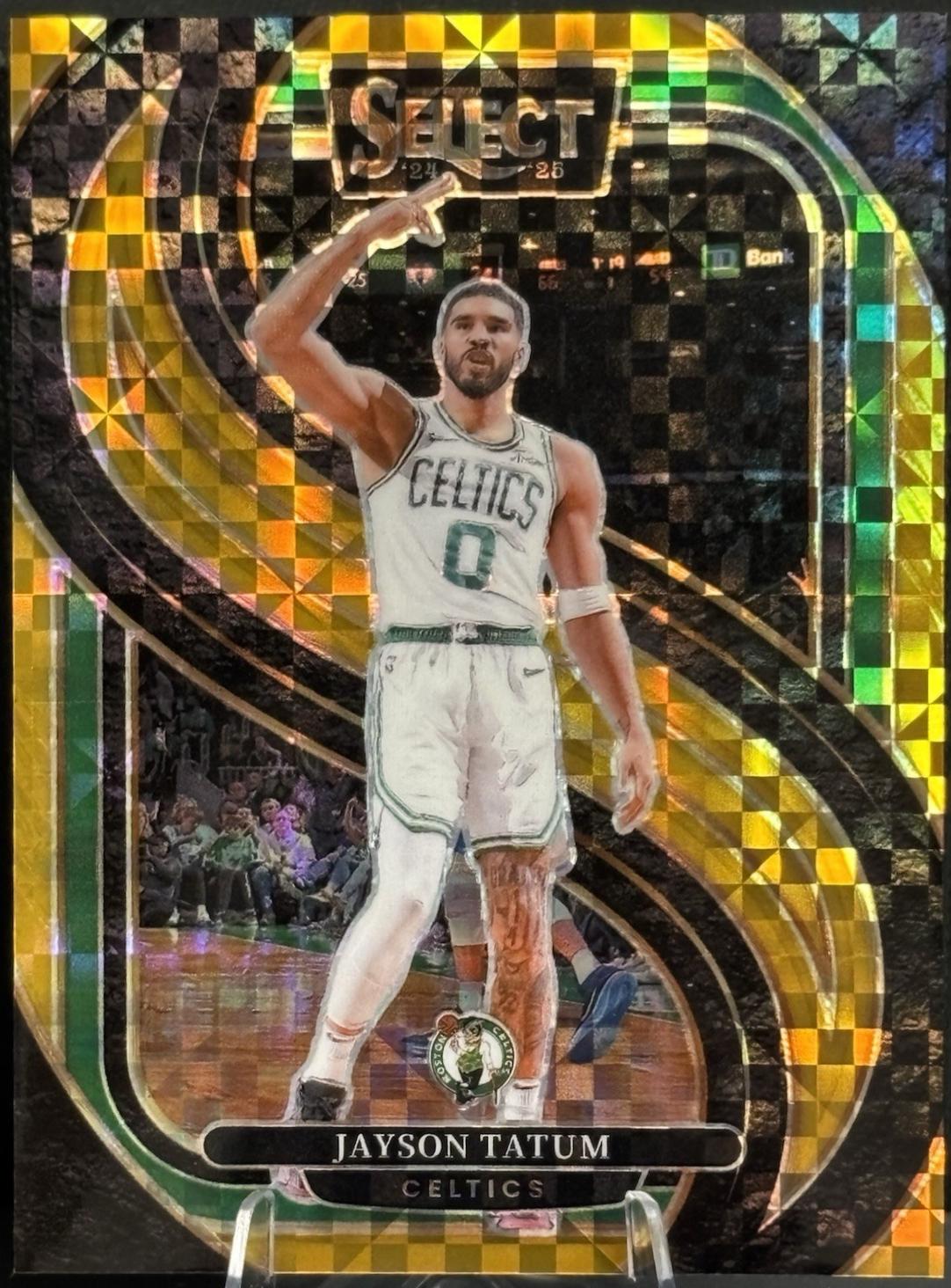 Jayson Tatum [Gold Prizm] #110