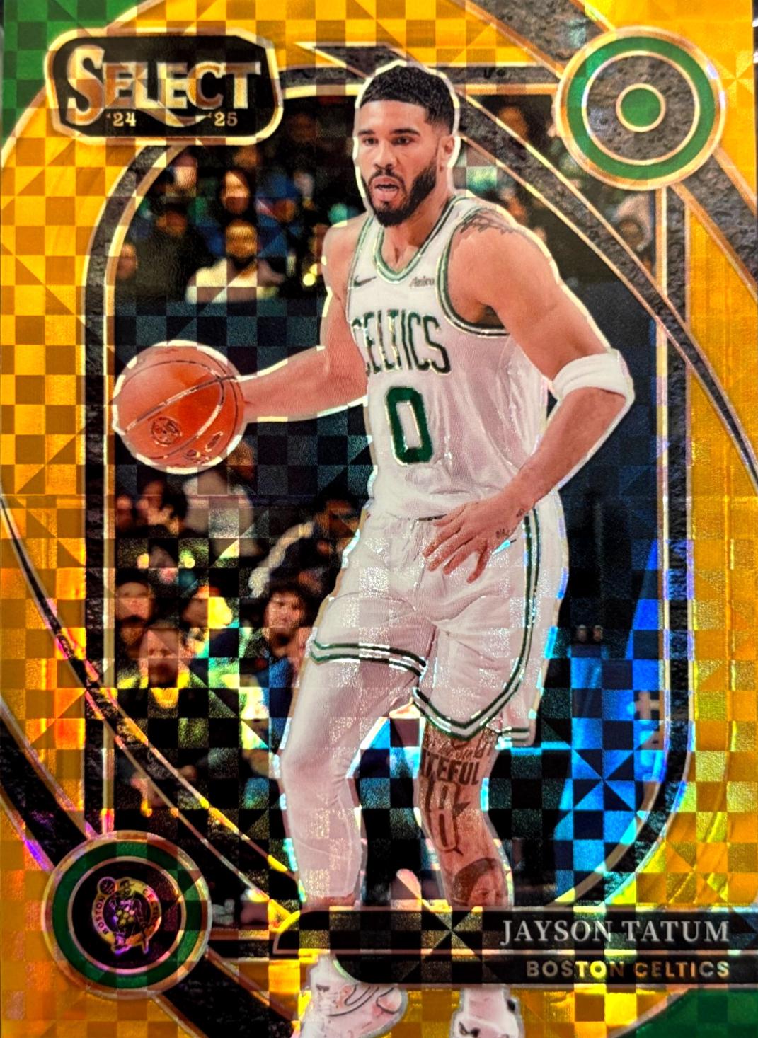 Jayson Tatum [Gold Prizm] #246