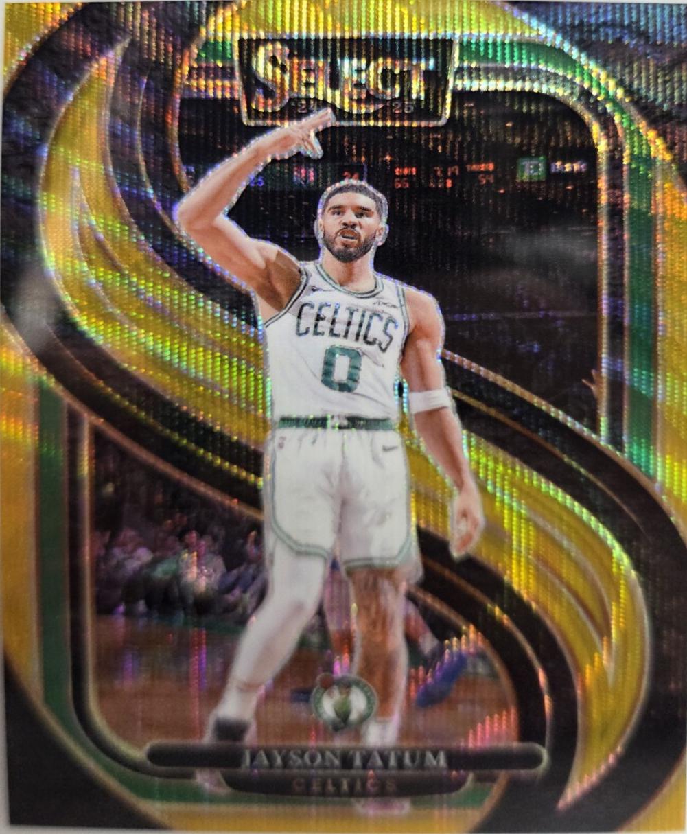Jayson Tatum [Gold Wave Prizm] #110