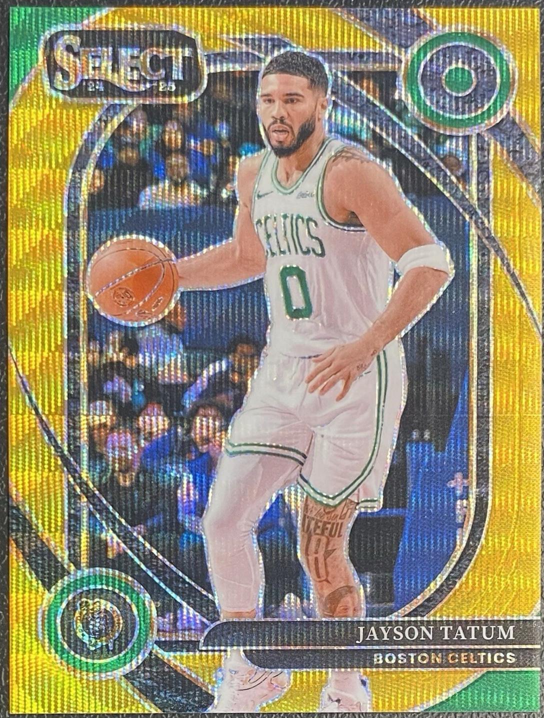 Jayson Tatum [Gold Wave Prizm] #246