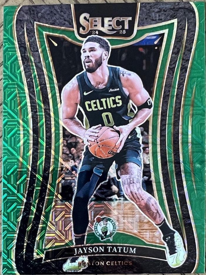 Jayson Tatum [Green Mojo Prizm] #307