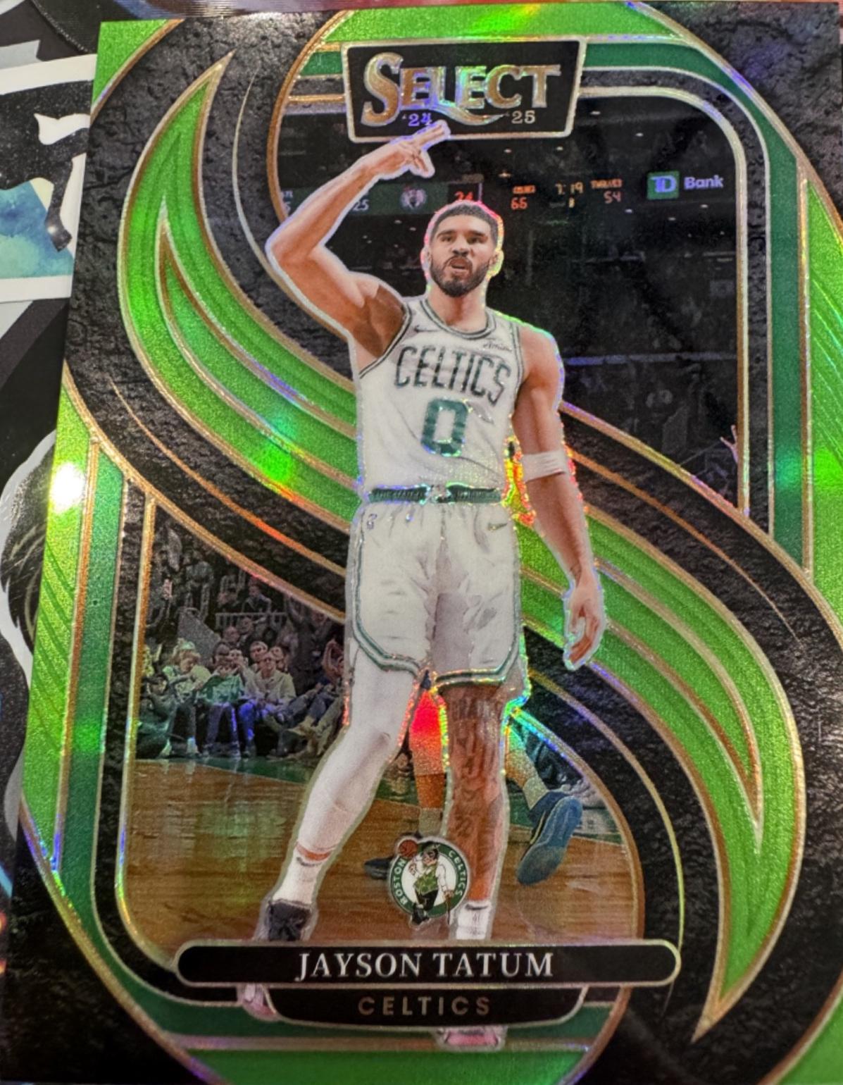 Jayson Tatum [Neon Green Prizm] #110