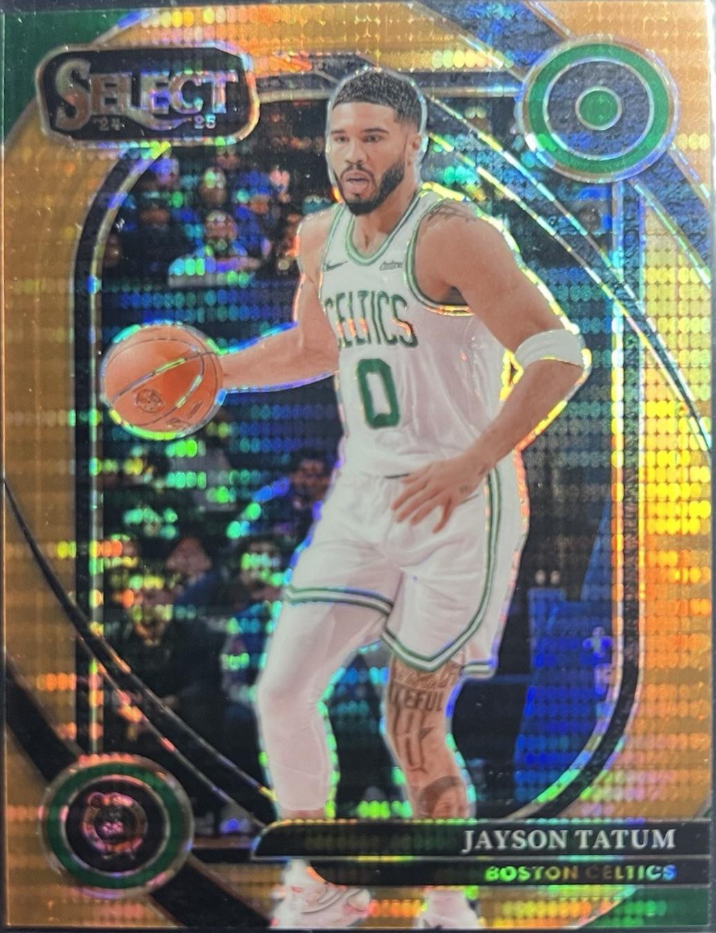 Jayson Tatum [Neon Orange Pulsar Prizm] #246