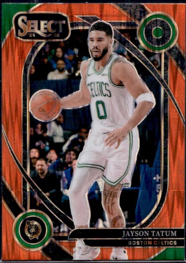 Jayson Tatum [Orange Flash Prizm] #246
