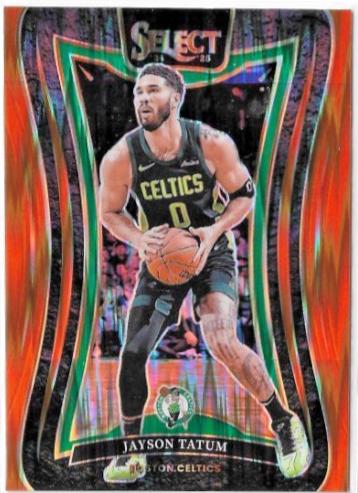 Jayson Tatum [Orange Flash Prizm] #307