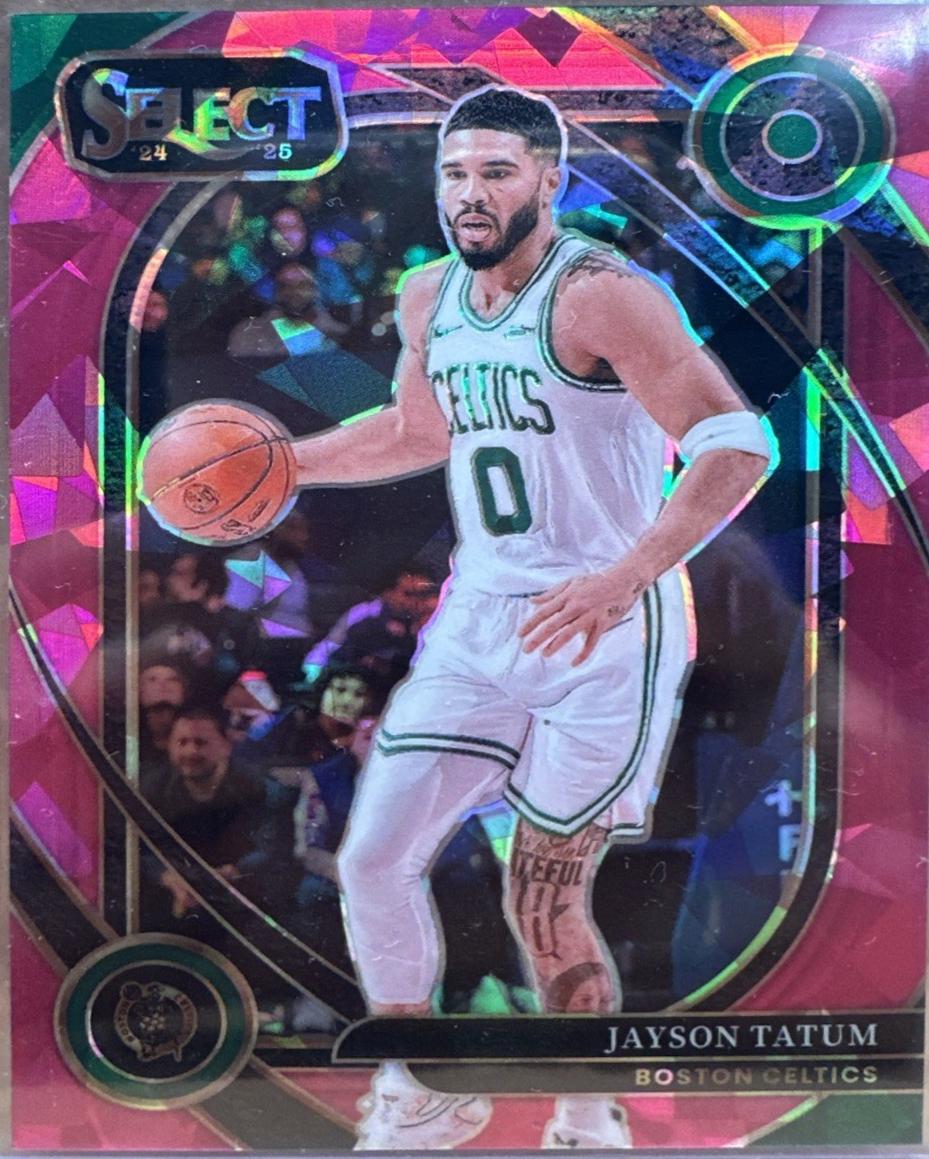 Jayson Tatum [Pink Cracked Ice Prizm] #246
