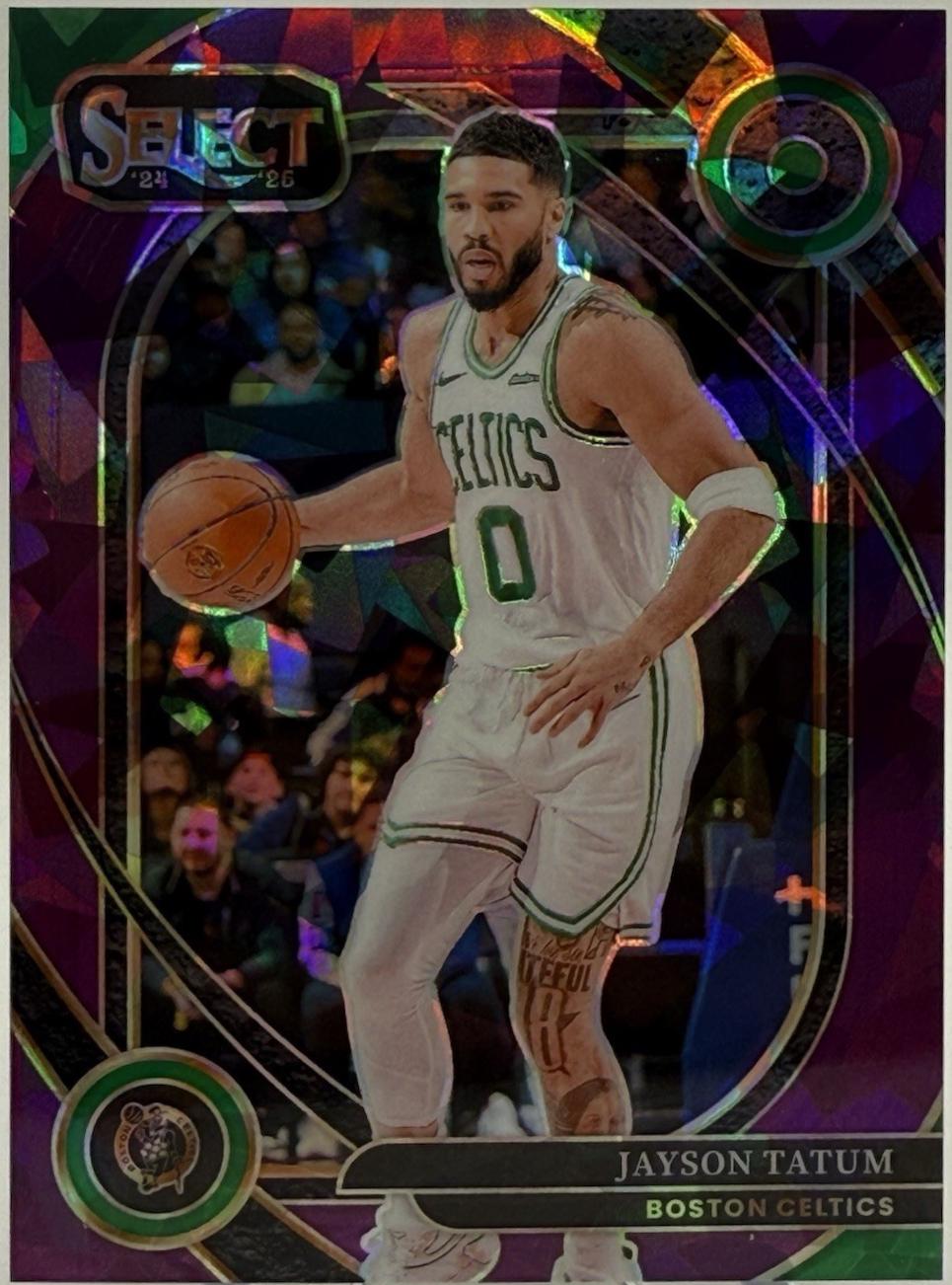 Jayson Tatum [Purple Cracked Ice Prizm] #246
