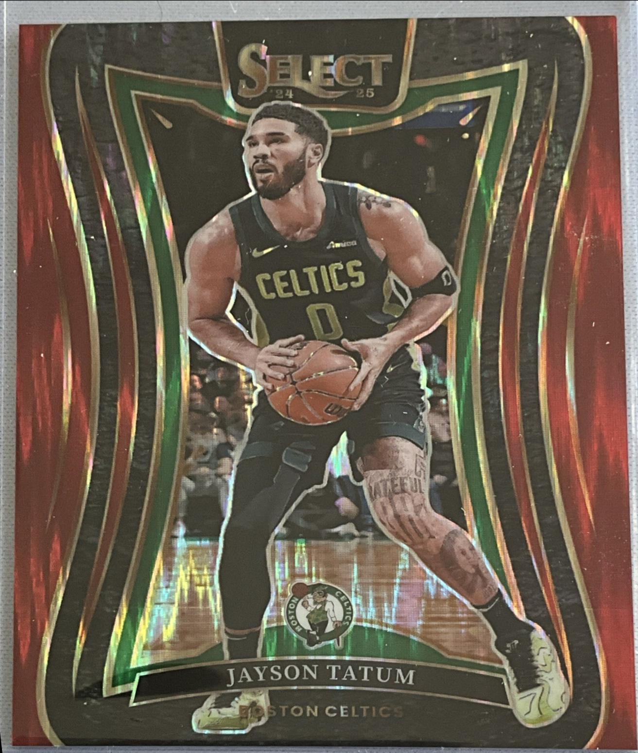 Jayson Tatum [Red Flash Prizm] #307