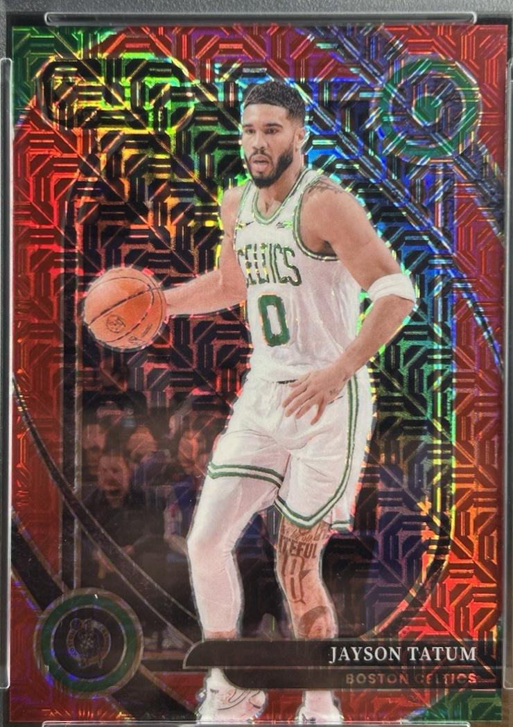 Jayson Tatum [Red Mojo Prizm] #246