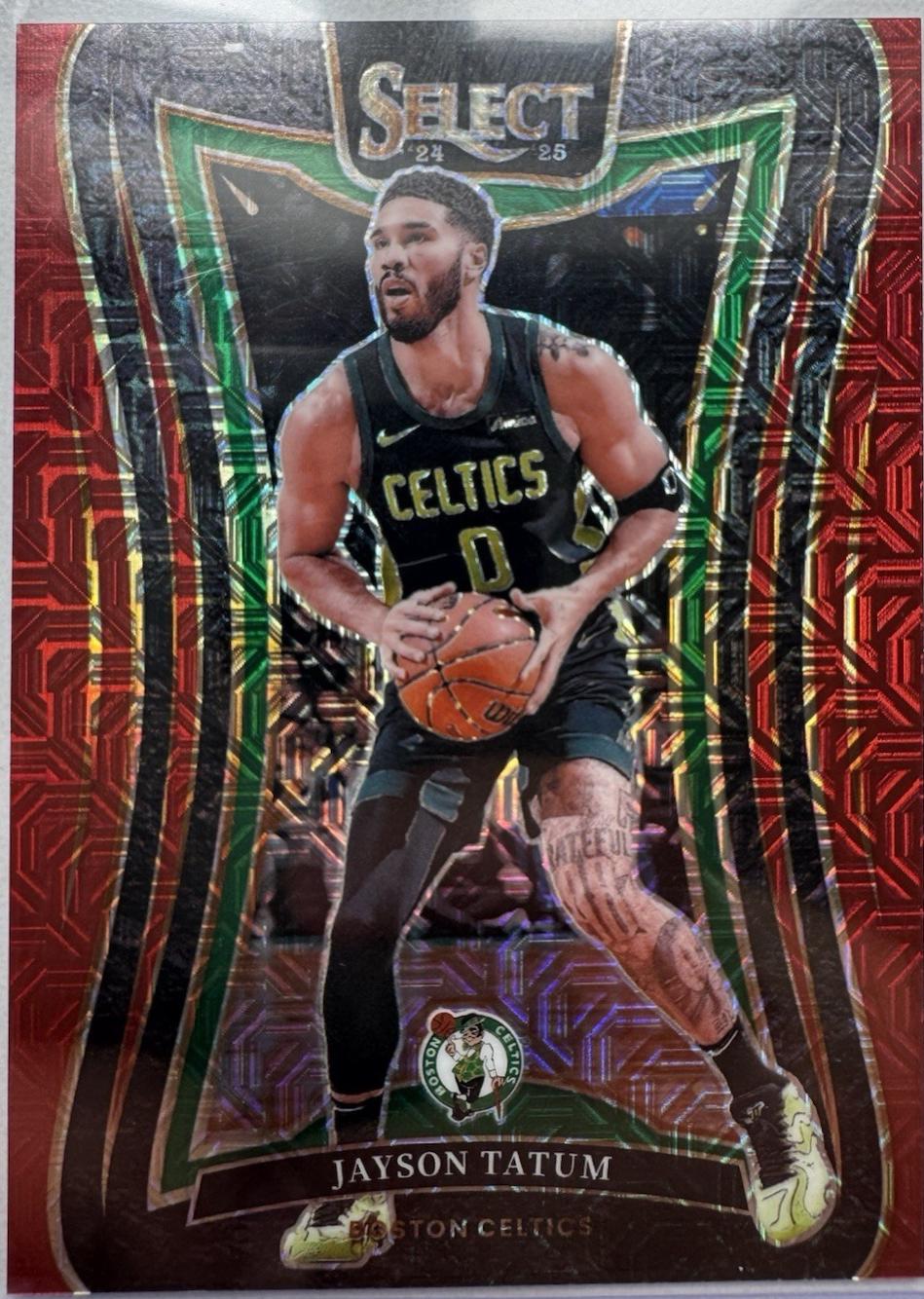 Jayson Tatum [Red Mojo Prizm] #307