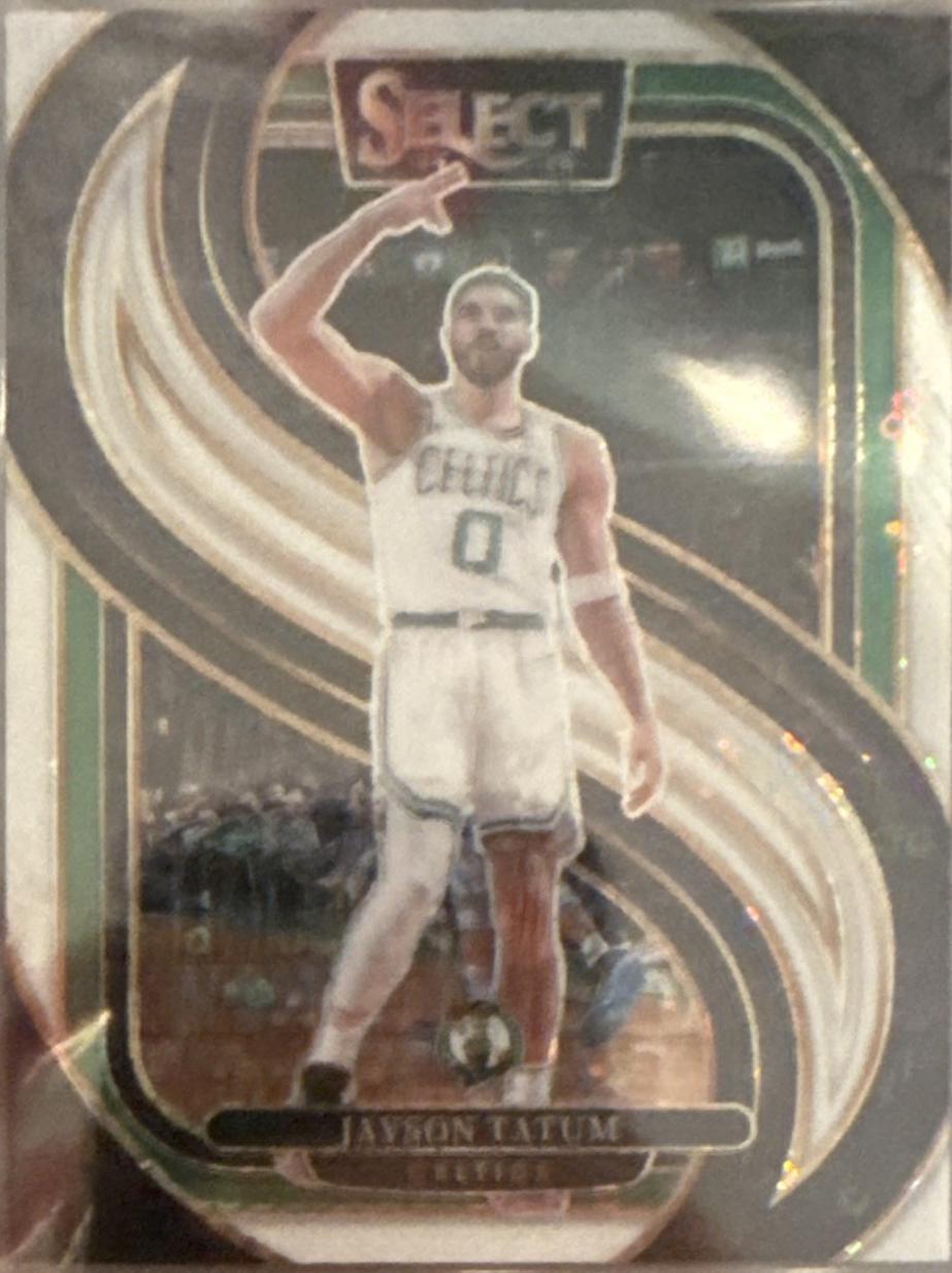 Jayson Tatum [White Disco Prizm] #110