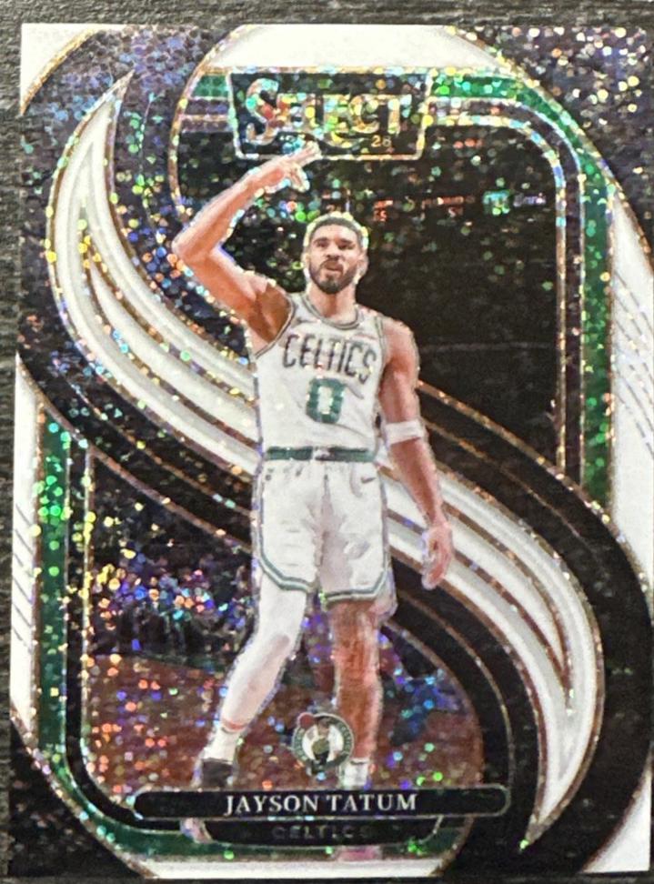 Jayson Tatum [White Sparkle Prizm] #110