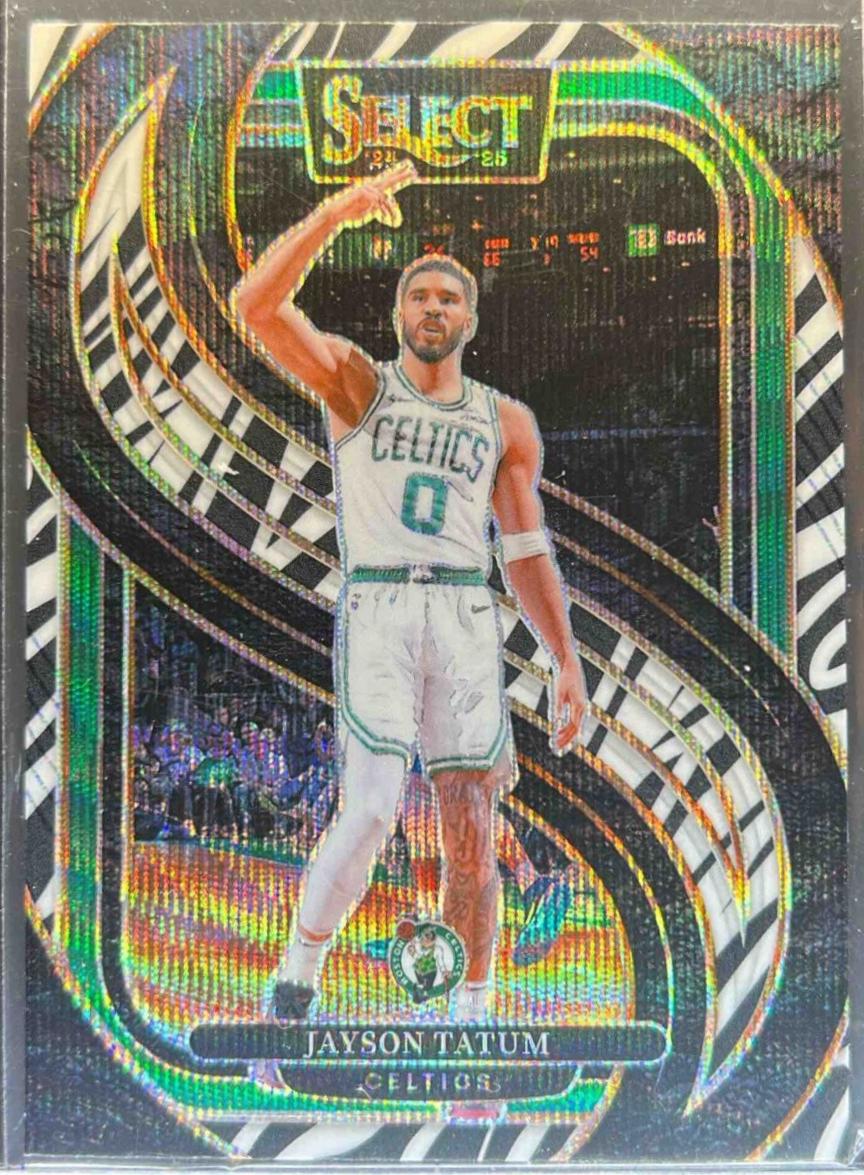 Jayson Tatum [Zebra Prizm] #110