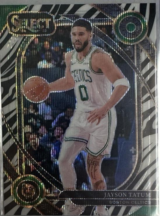 Jayson Tatum [Zebra Prizm] #246