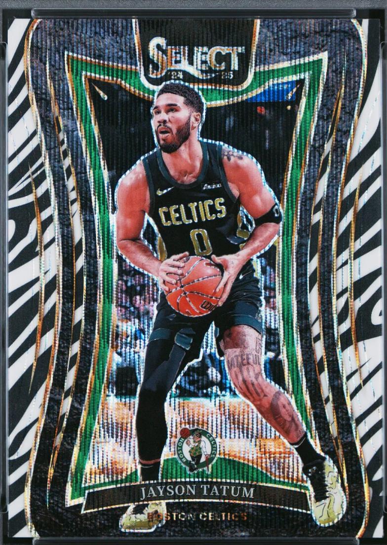 Jayson Tatum [Zebra Prizm] #307