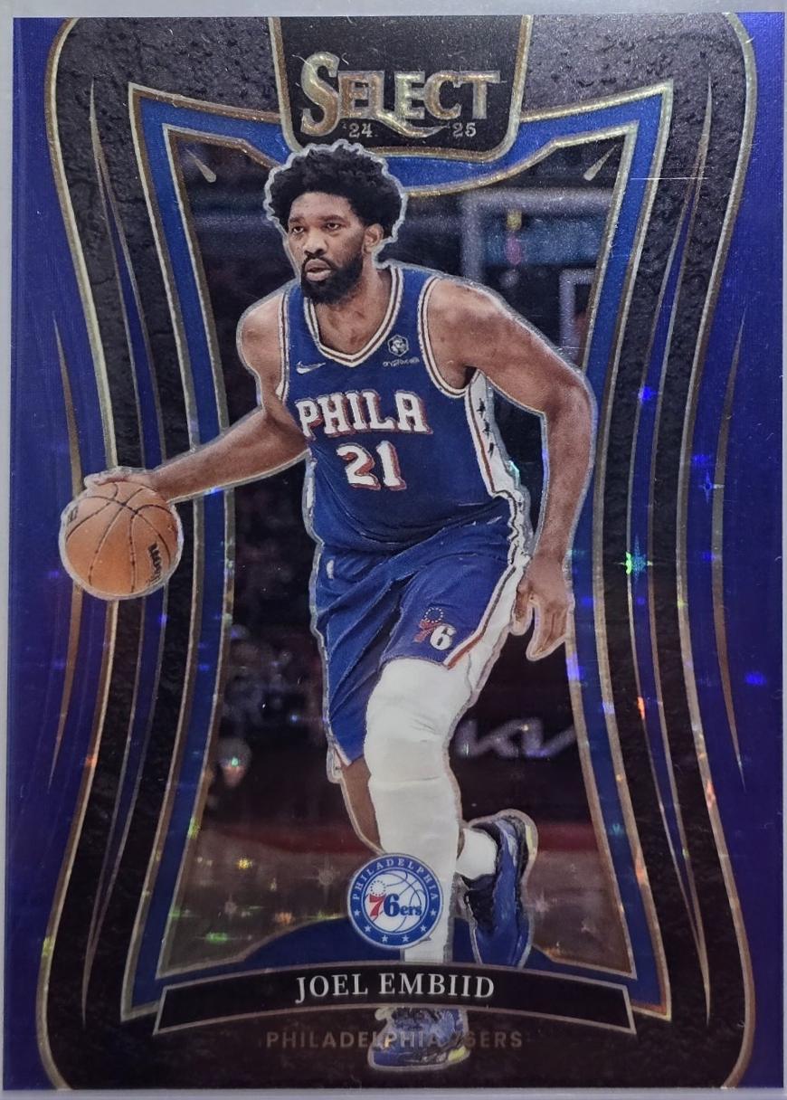 Joel Embiid [Blue Stars Prizm] #321