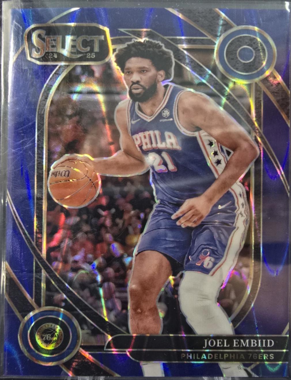 Joel Embiid [Blue Tectonic Prizm] #236