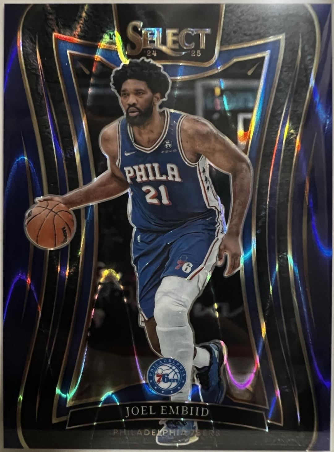 Joel Embiid [Blue Tectonic Prizm] #321