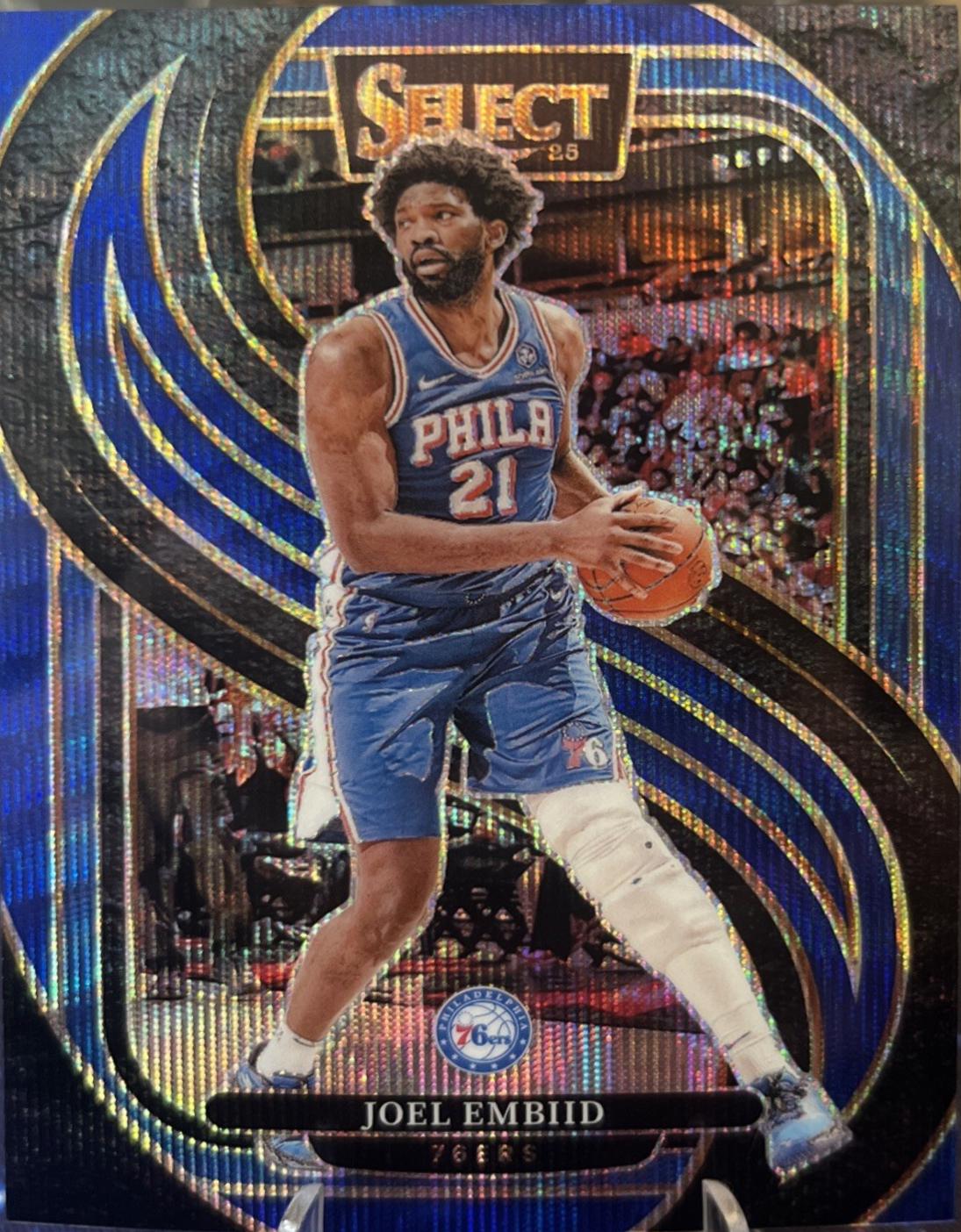 Joel Embiid [Blue Wave Prizm] #101