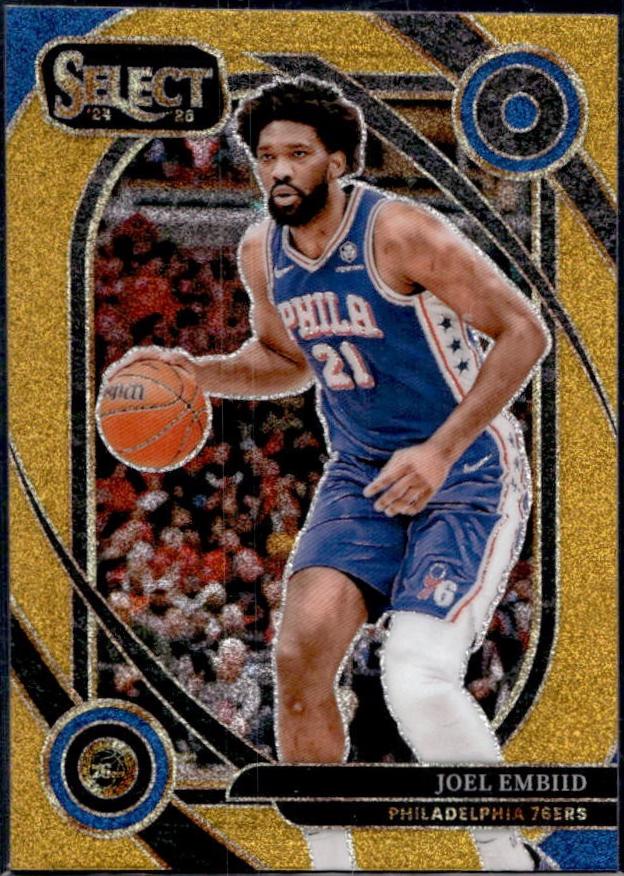 Joel Embiid [Gold Glitter Prizm] #236