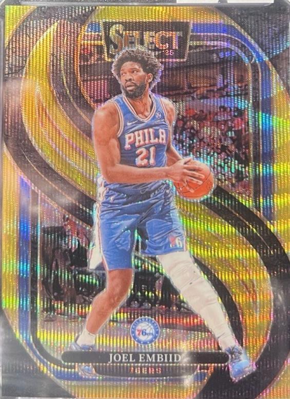 Joel Embiid [Gold Prizm] #101