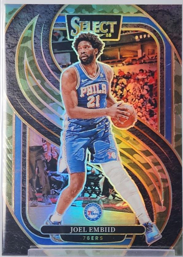 Joel Embiid [Green Camo Prizm] #101