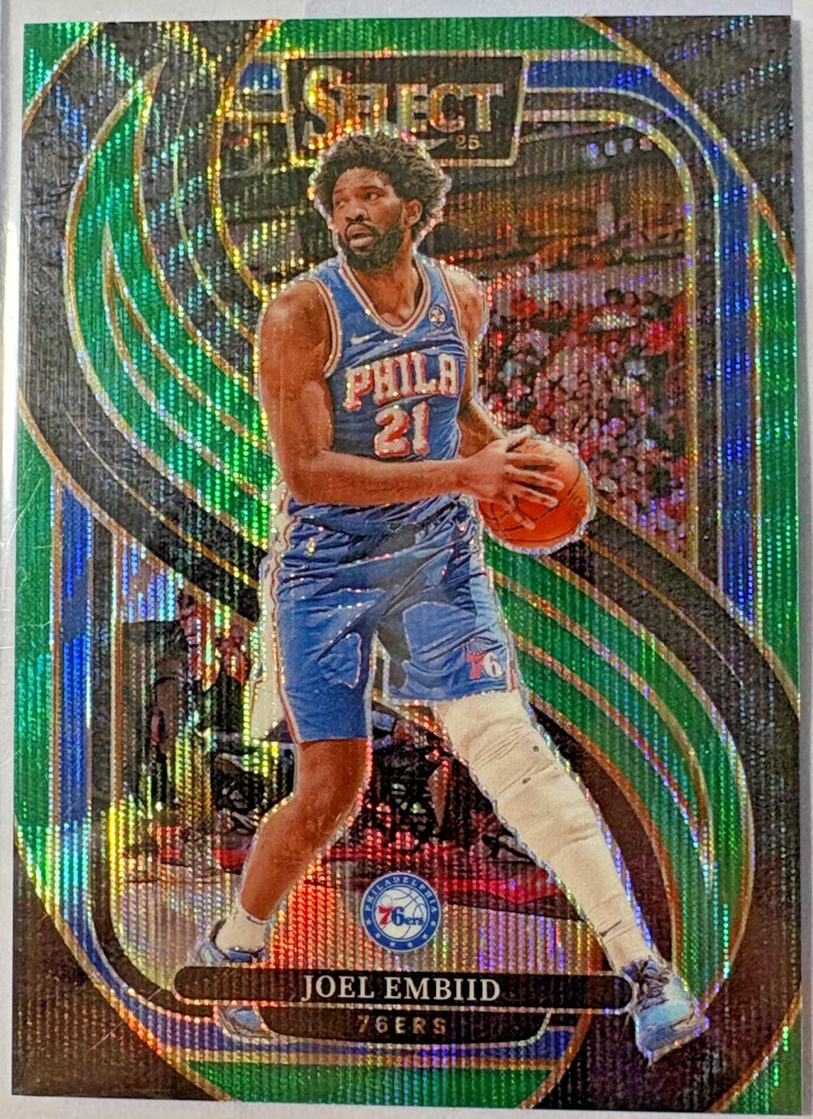 Joel Embiid [Green Wave Prizm] #101