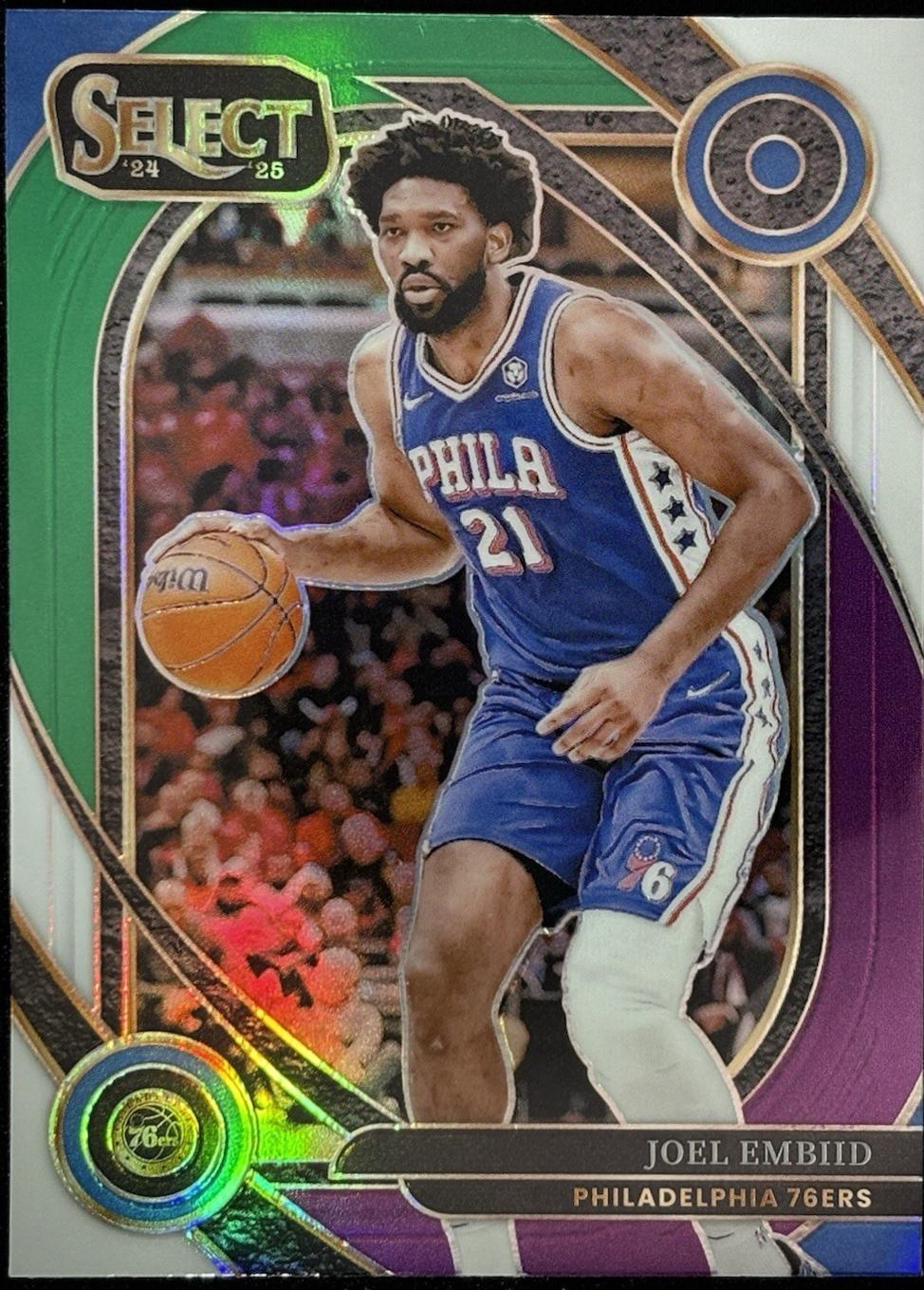 Joel Embiid [Green White Purple Prizm] #236