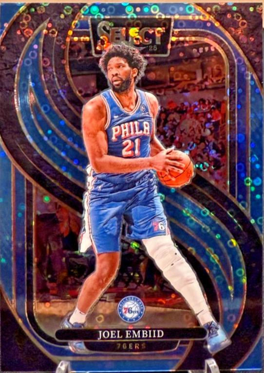 Joel Embiid [Light Blue Disco Prizm] #101