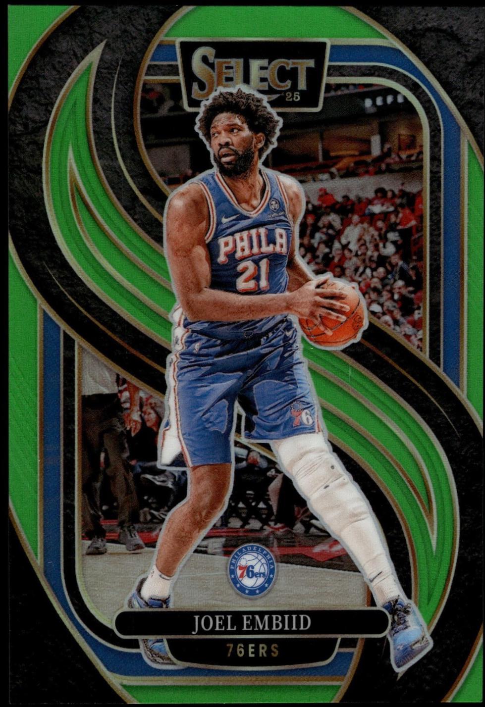 Joel Embiid [Neon Green Prizm] #101