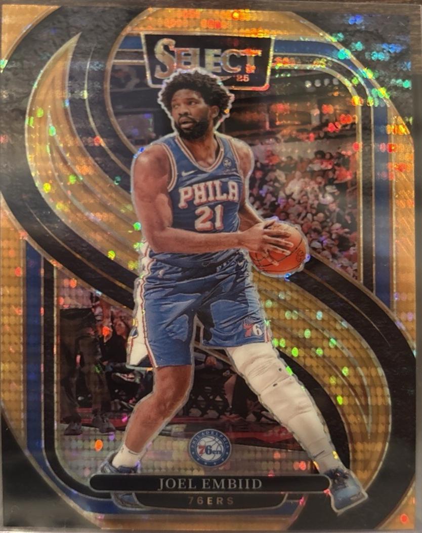 Joel Embiid [Neon Orange Pulsar Prizm] #101