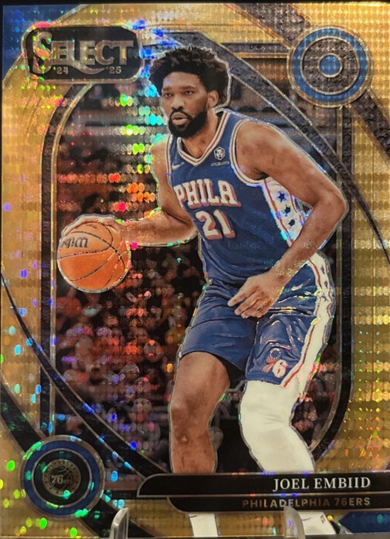 Joel Embiid [Neon Orange Pulsar Prizm] #236