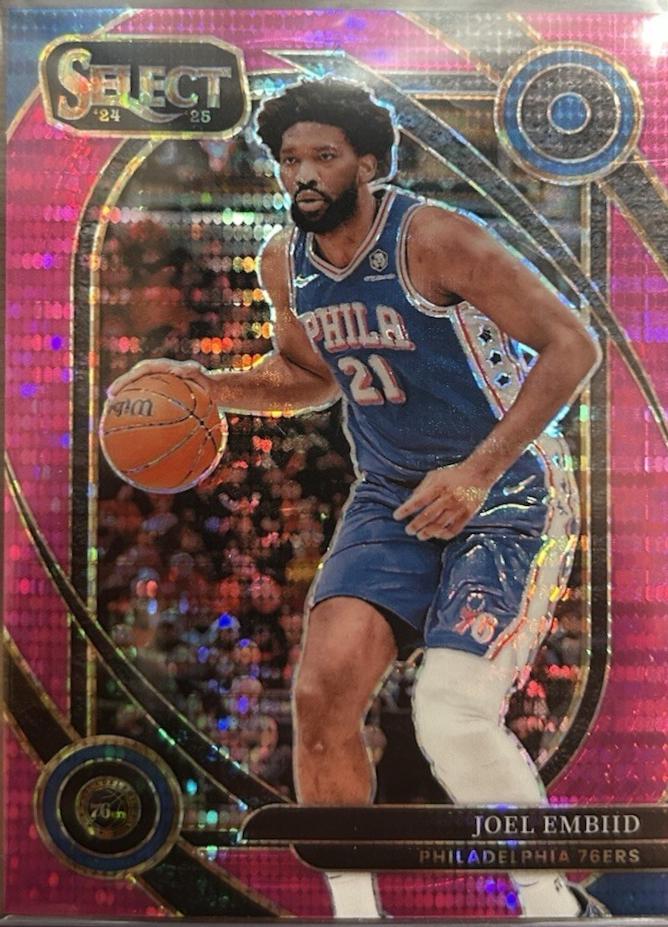 Joel Embiid [Neon Purple Pulsar Prizm] #236