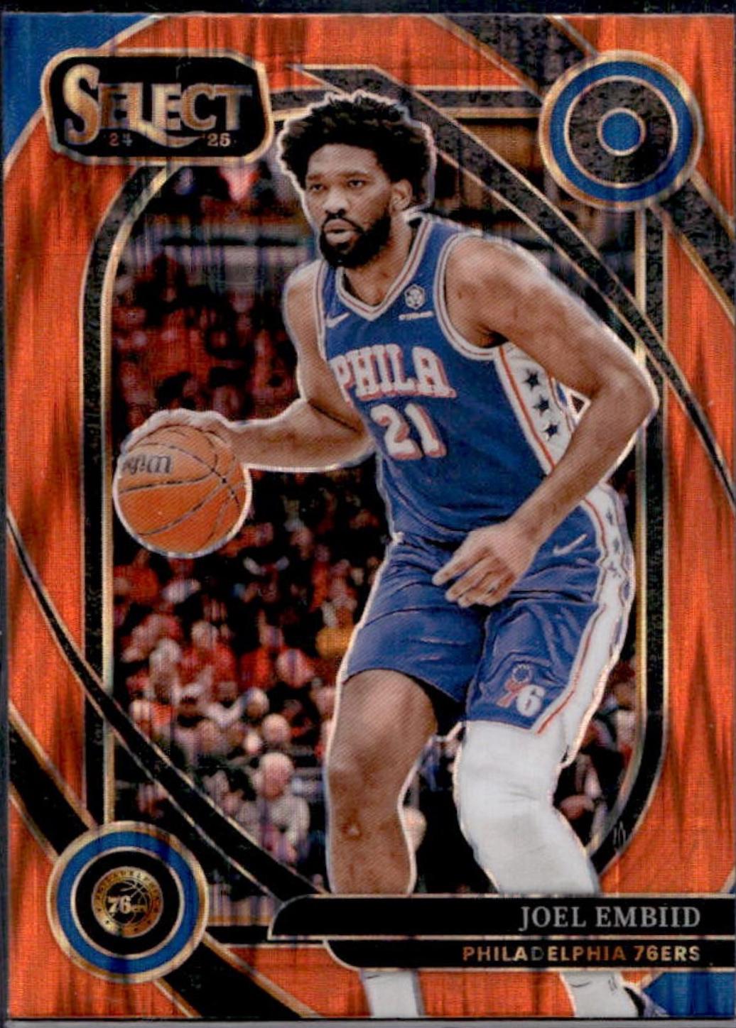 Joel Embiid [Orange Flash Prizm] #236