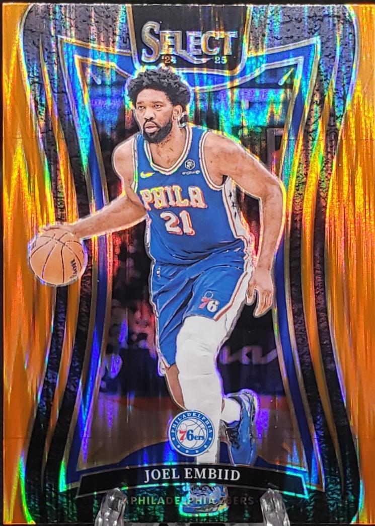 Joel Embiid [Orange Flash Prizm] #321